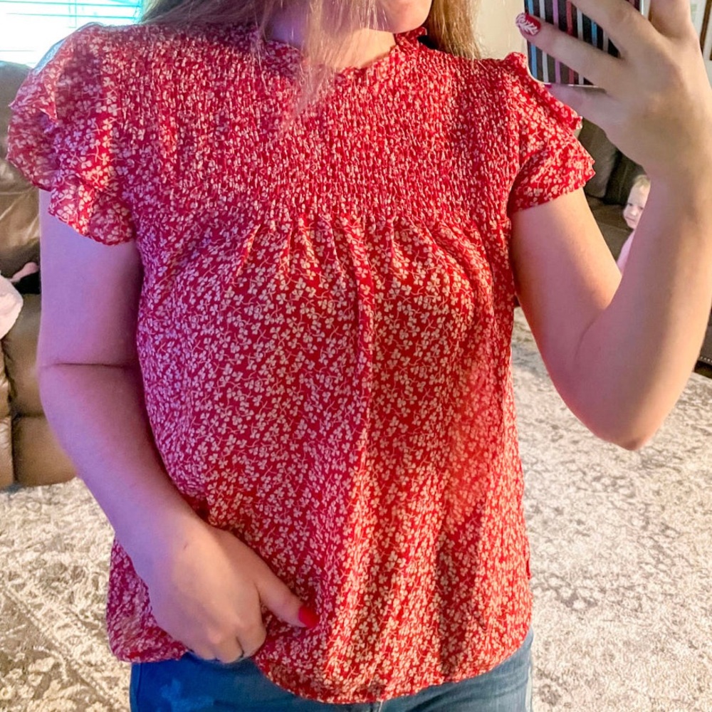 Ruffled Top